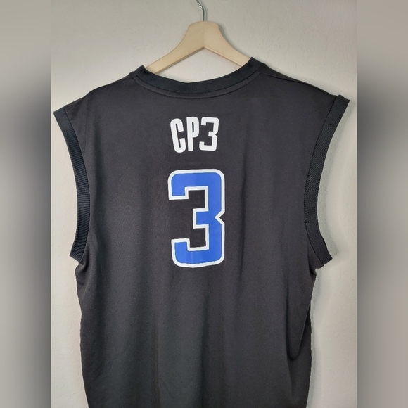 CP3 Los Angeles Number 3 Black Jersey Size XL - Picture 9 of 9